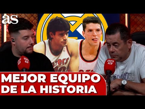 El MEJOR REAL MADRID de la HISTORIA según TOMÁS RONCERO: PETROVIC, FERNANDO MARTÍN