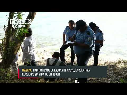 Joven pierde la vida por ahogamiento en Laguna de Apoyo, Masaya