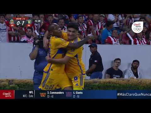 Chivas (0-4) Tigres | Resumen Final | Liga MX | Apertura 2023 | Jornada 14