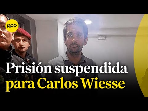 Poder Judicial dictó prisión suspendida contra el abogado Carlos Wiesse Asenjo