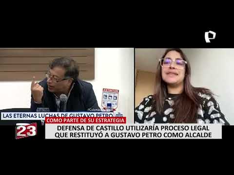 Defensa de Castillo utilizaría proceso legal que restituyó a Gustavo Petro como alcalde de Bogotá