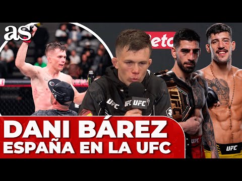 DANI BÁREZ habla de ILIA TOPURIA y JOEL 'EL FENÓMENO' ÁLVAREZ tras su primera victoria en UFC