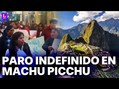 Paro en Machu Picchu: Buses no están trasladando al santuario en rechazo a venta virtual de entradas