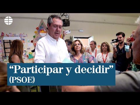 Juan Espadas insiste en la importancia de participar y decidir en las elecciones andaluzas