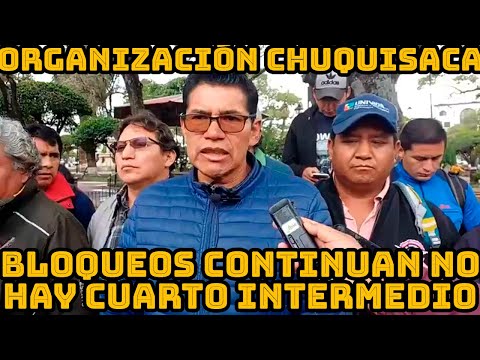 ORGANIZACIONES DE SUCRE PIDEN LEGISLADORES NO APROBAR PRORROGA DE MAGISTRADOS JUDICIALES BOLIVIA..