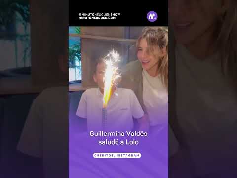Guillermina Valdés saludó a Lolo - Minuto Neuquén Show