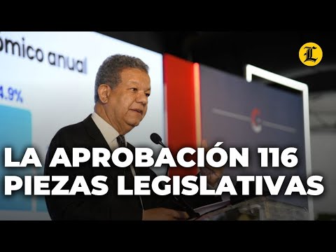 De llegar a la presidencia, Leonel contempla la aprobación 116 piezas legislativas