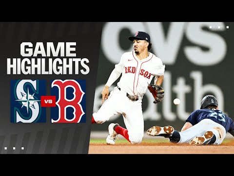 Mariners vs. Red Sox Game Highlights (7/30/24) | MLB Highlights