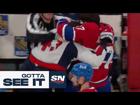 GOTTA SEE IT: Tom Wilson, Josh Anderson Get Into Wild Skirmish In Capitals Bench