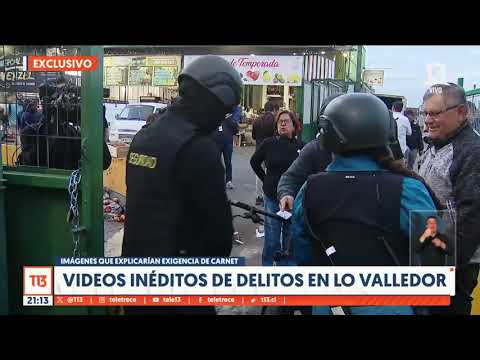 Mayor seguridad en Lo Valledor: Videos inéditos muestran delitos anteriores en el mercado