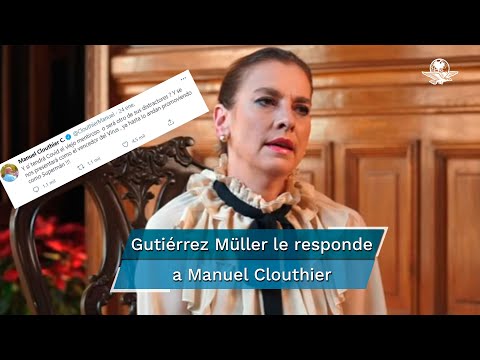 “Con la salud no se juega”, contesta Beatriz Gutiérrez Müller a comentario de Manuel Clouthier