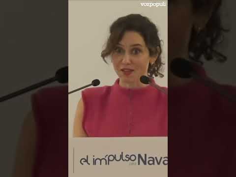 Ayuso, contra Sánchez: Gobierna por odio