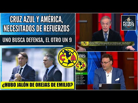 LO ÚLTIMO del AMÉRICA y el CRUZ AZUL. ¿Vendrán refuerzos para el Apertura 2023? | Futbol Picante
