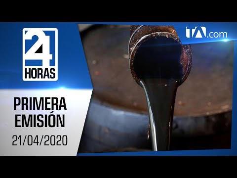 Noticias Ecuador: Noticiero 24 Horas 21/04/2020 (Primera Emisión)