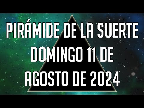 Pirámide de la Suerte para el Domingo 11 de Agosto de 2024 - Lotería de Panamá