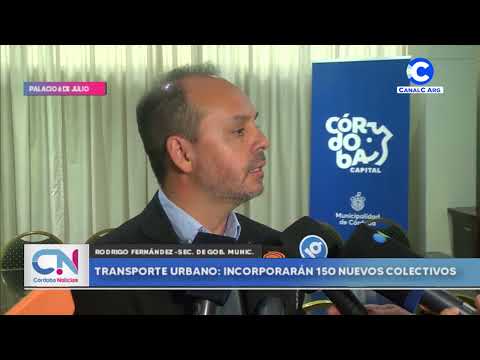 Transporte urbano: incorporarán 150 nuevos colectivos