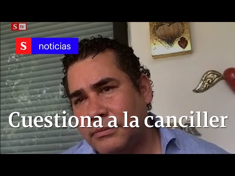 Alejandro Carlos Chacón habla tras críticas a Claudia Blum | Semana Noticias