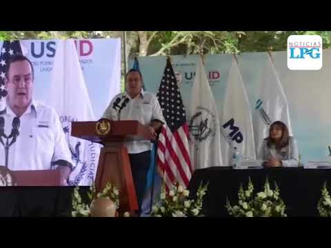 Presidente guatemalteco Alejandro Giammattei confirmó primer caso de coronavirus