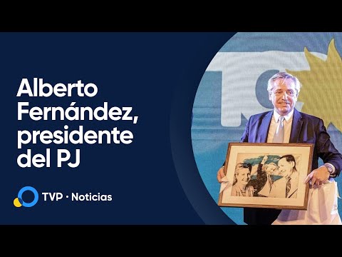 Alberto Fernández asumió la presidencia del PJ