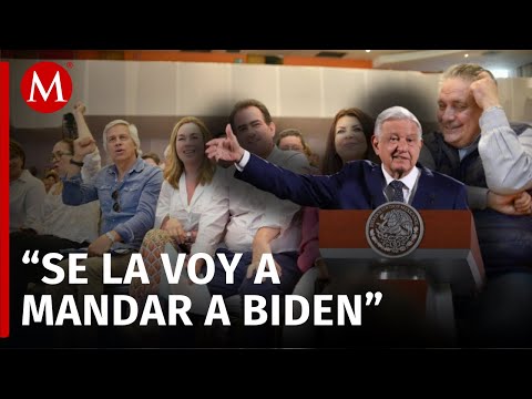 AMLO exhibe foto de Claudio X. González con dirigentes del PAN, PRI y PRD