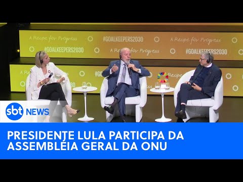 Lula critica ONU: 'Não tem coragem de criar o Estado Palestino' | #SBTNewsnaTV (24/09/24)