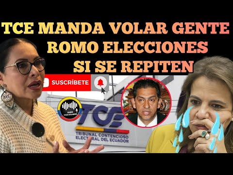 TCE MANDA VOLAR A GENTE BUENA Y CONFIRMA LA REPETICION DE LAS ELECCIONES EN EL EXTERIOR NOTICIAS RFE