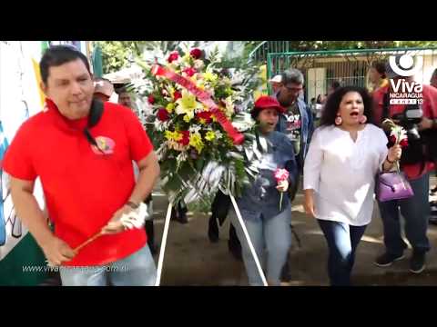 Sandinistas recuerdan al Comandante Camilo Ortega con ofrenda floral