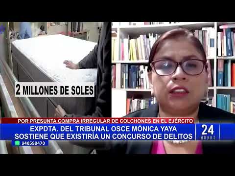 #24HORAS| FISCALÍA INVESTIGA PRESUNTA COMPRA IRREGULAR DE COLCHONES EN EL EJÉRCITO