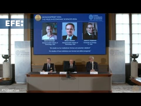 Daron Acemoglu, Simon Johnson y James Robinson, Premio Nobel de Economía 2024