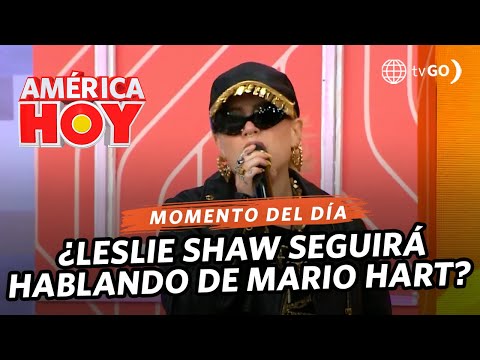 América Hoy: ¿Leslie Shaw volvió a arremeter contra Mario Hart? (HOY)