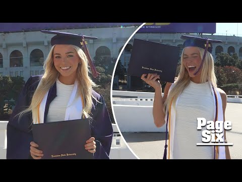 Olivia Dunne graduates from Louisiana State University, shares celebratory snaps in cap and gown