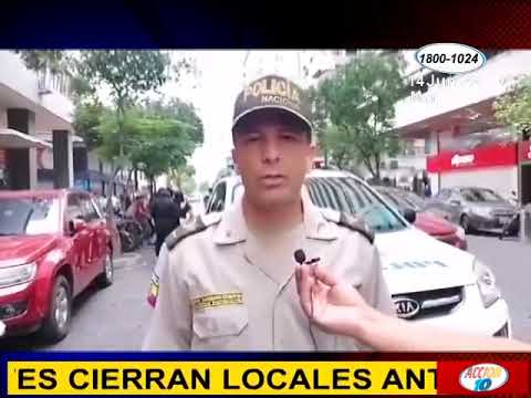 Comercios cierran ante amenazas de saqueos en Guayaquil, Colombia