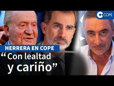 Herrera analiza los detalles de la carta del Rey Juan Carlos a Felipe VI