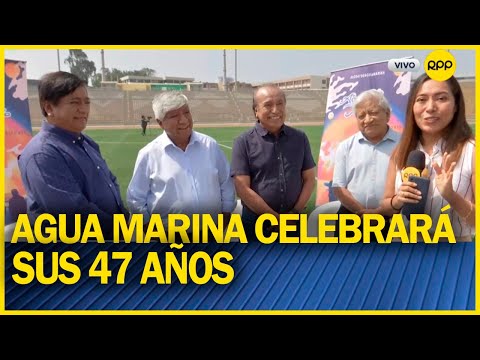 Agua Marina celebra sus 47 años en el Estadio San Marcos
