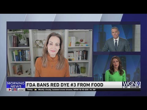 FDA Bans Red Dye No. 3