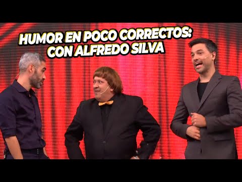 Alfredo Silva y una catarata de chistes que hizo reír a todos en Poco Correctos