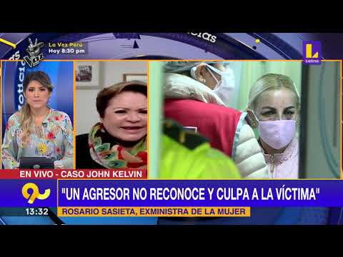 ? Rosario Sasieta en Latina noticias: Un agresor no reconoce y culpa a la víctima