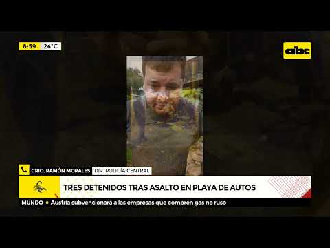 Asalto, persecución y tiroteo en San Lorenzo: hay tres detenidos