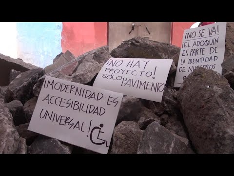 Información sobre el proyecto de obra, exigen habitantes del barrio de San Miguelito