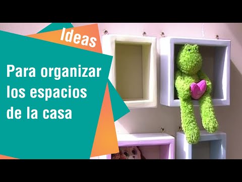 Ideas originales para organizar las habitaciones de la casa | Ideas