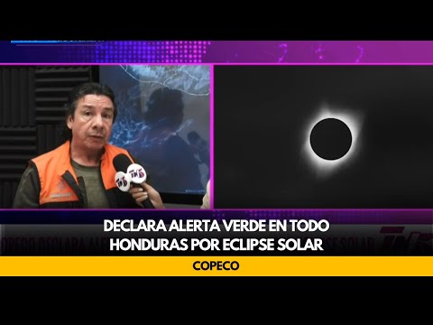 COPECO declara alerta verde en todo Honduras por eclipse sola