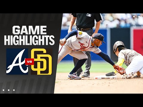 Braves vs. Padres Game Highlights (7/14/24) | MLB Highlights