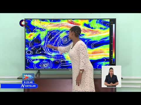 Actualización meteorológica en Cuba