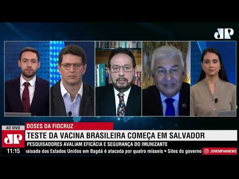 Teste da vacina brasileira começa em Salvador
