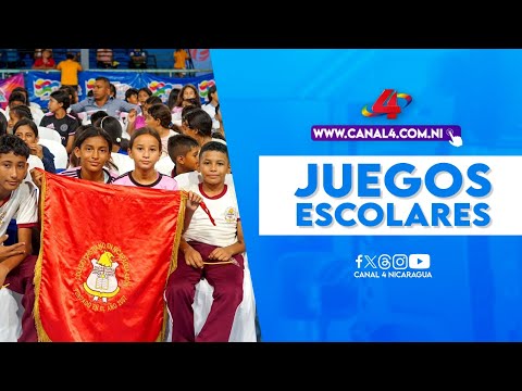 Inauguran etapa nacional de los Juegos Escolares de Educación Primaria 2024 en Nicaragua