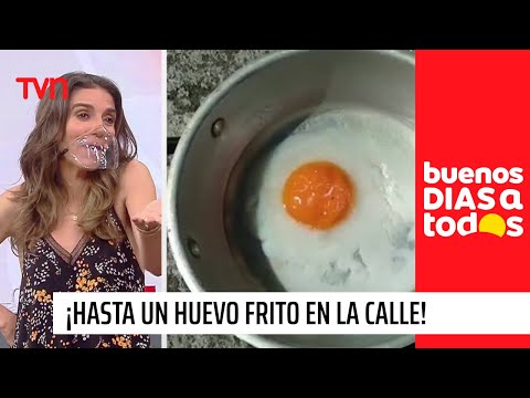¡Hasta un huevo frito en la calle!: Termómetros llegaron hasta los 36° en Chillán | Bdat
