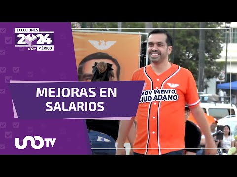 Jorge Álvarez Máynez promete mejores salarios y justicia para los niños