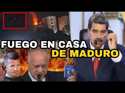 QUEMAN CASA DE NICOLAS MADURO EN FUERTE TIUNA CHAVISTAS LLAMAN A ERIK PRINCE RESPONSABLE  DEL HECHO