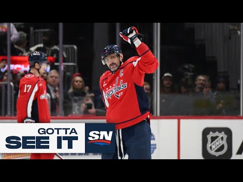 GOTTA SEE IT: Alexander Ovechkin Buries Backhand To Score 900th Career Goal
