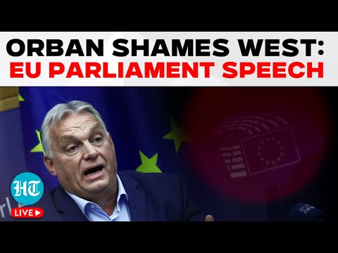 LIVE | Viktor Orban's EU Parliament Speech: Shames The West | Putin, Russia, Ukraine, USA, Hungary